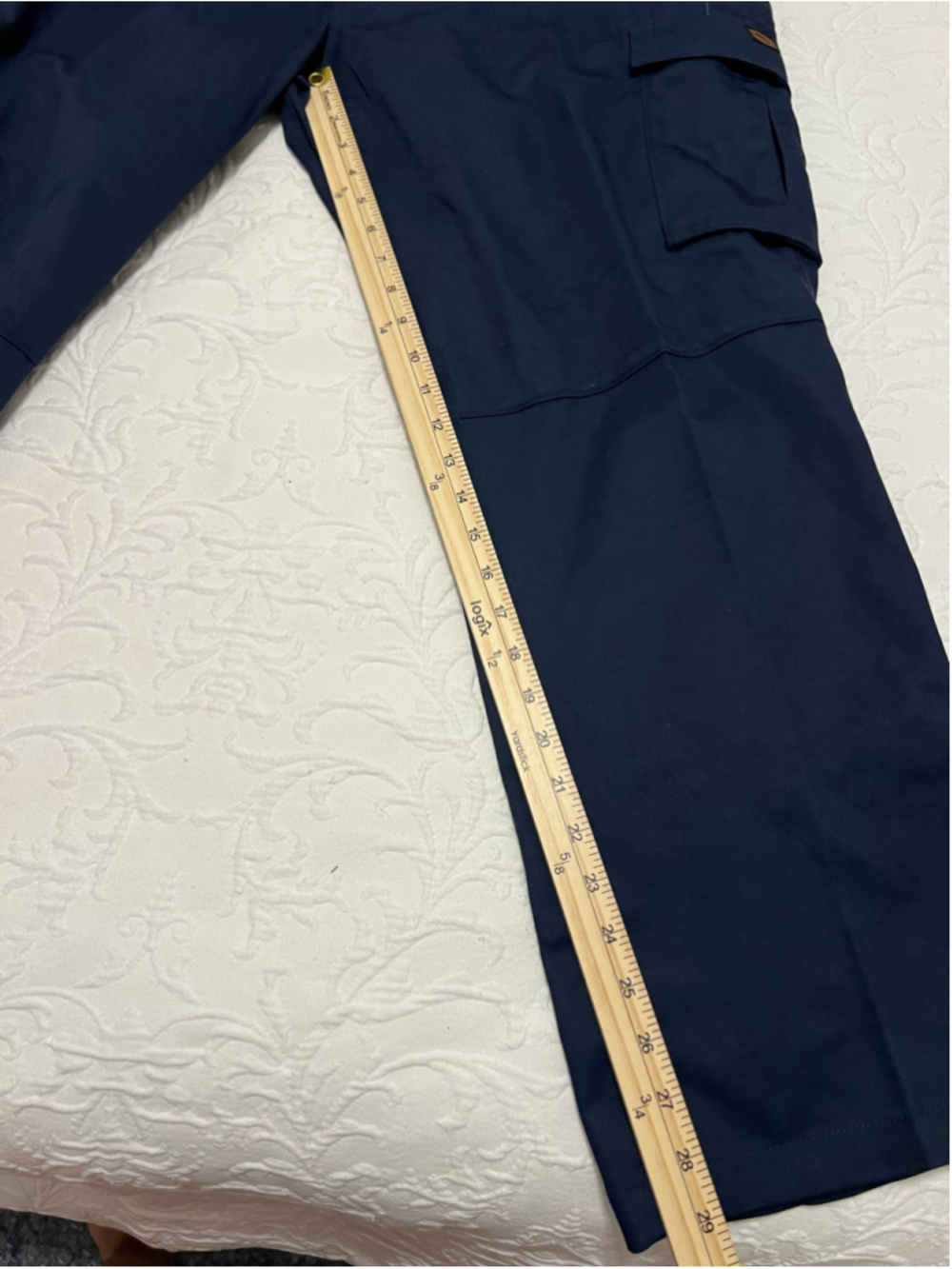 Men's Steelguard Cargo Pants Navy Waist 42 - Picture 6 of 10